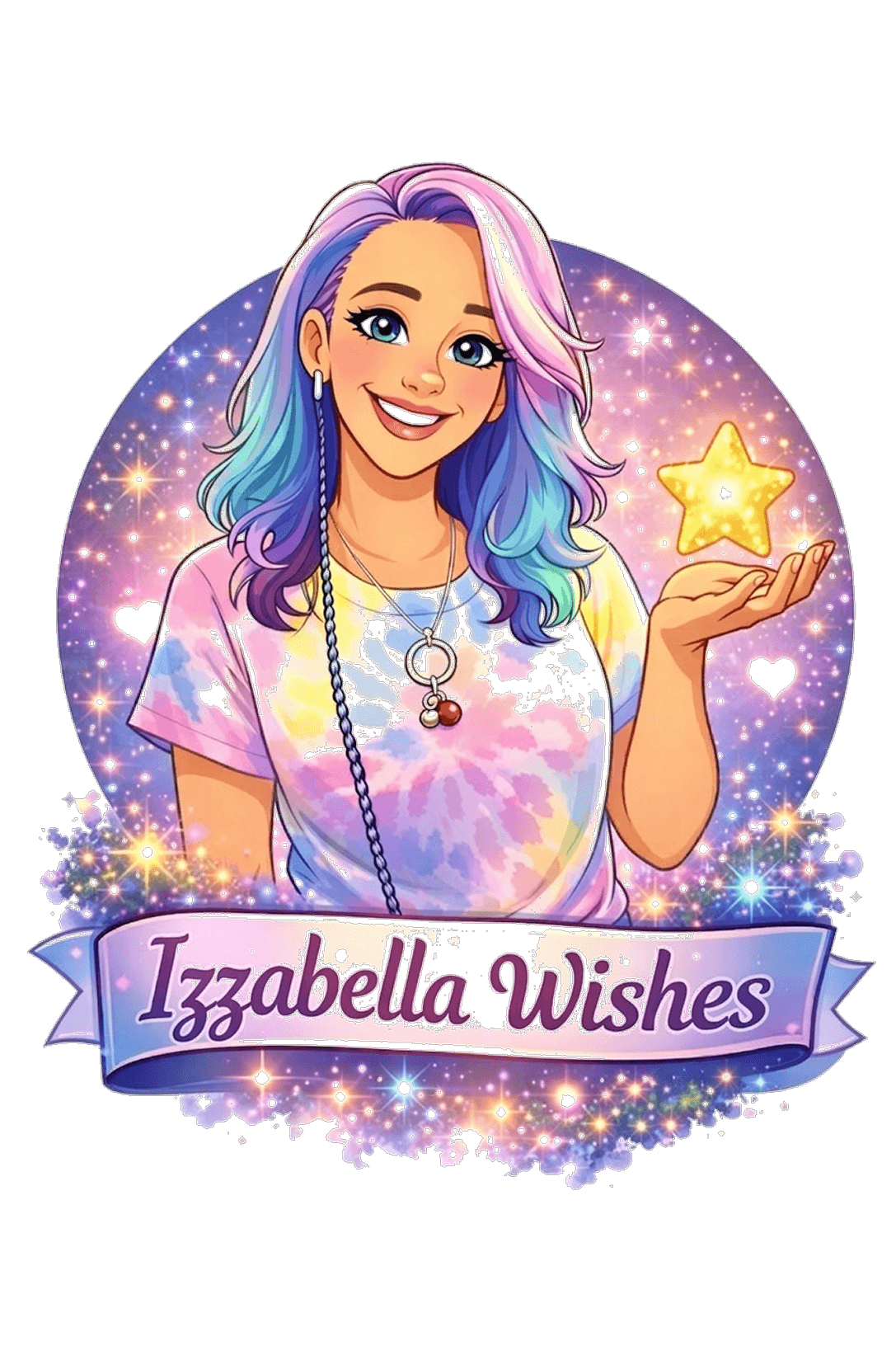 Izzabella Wishes hero illustration